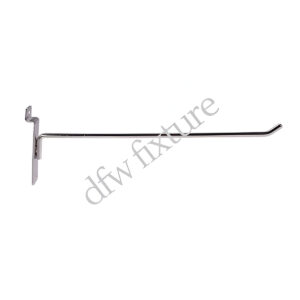 Slatwall 10" Hook-Chrome