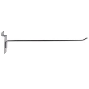 Slatwall 12" Hook -Chrome