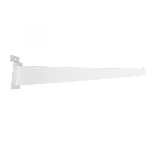 12" Shelf Bracket-White