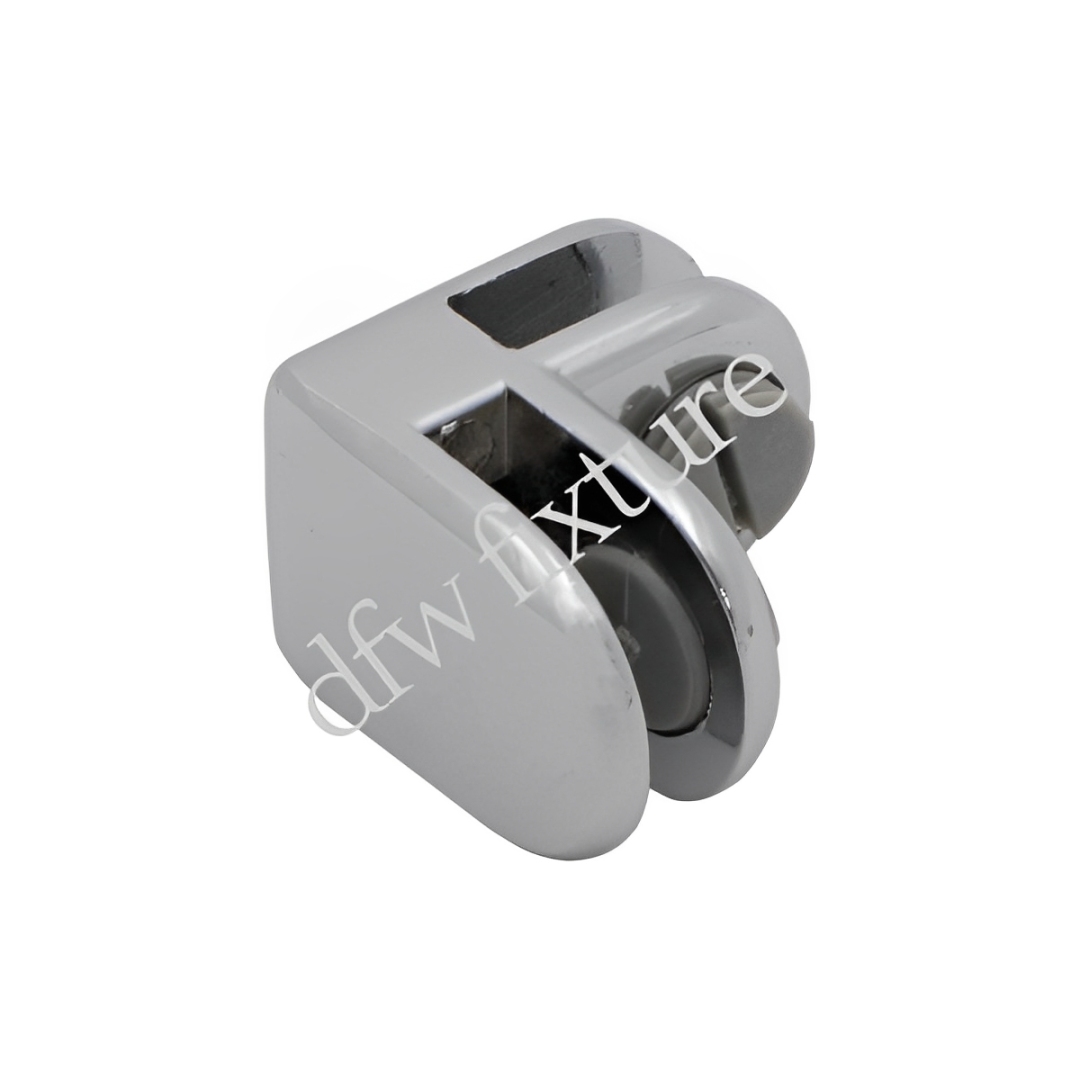 2 Way Metal Cubbie Clip - Chrome