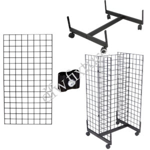 Grid 2ft H-Unit- 4ft- Black
