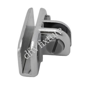 3 Way Adjustable Metal Cubbie Clip - Chrome