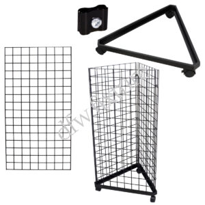 Grid Triangle Display- 4ft- Black