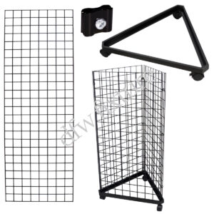 Grid Triangle Display- 6ft- Black