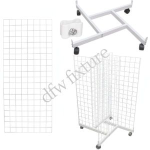 Grid 4-Way Display- 5ft- White