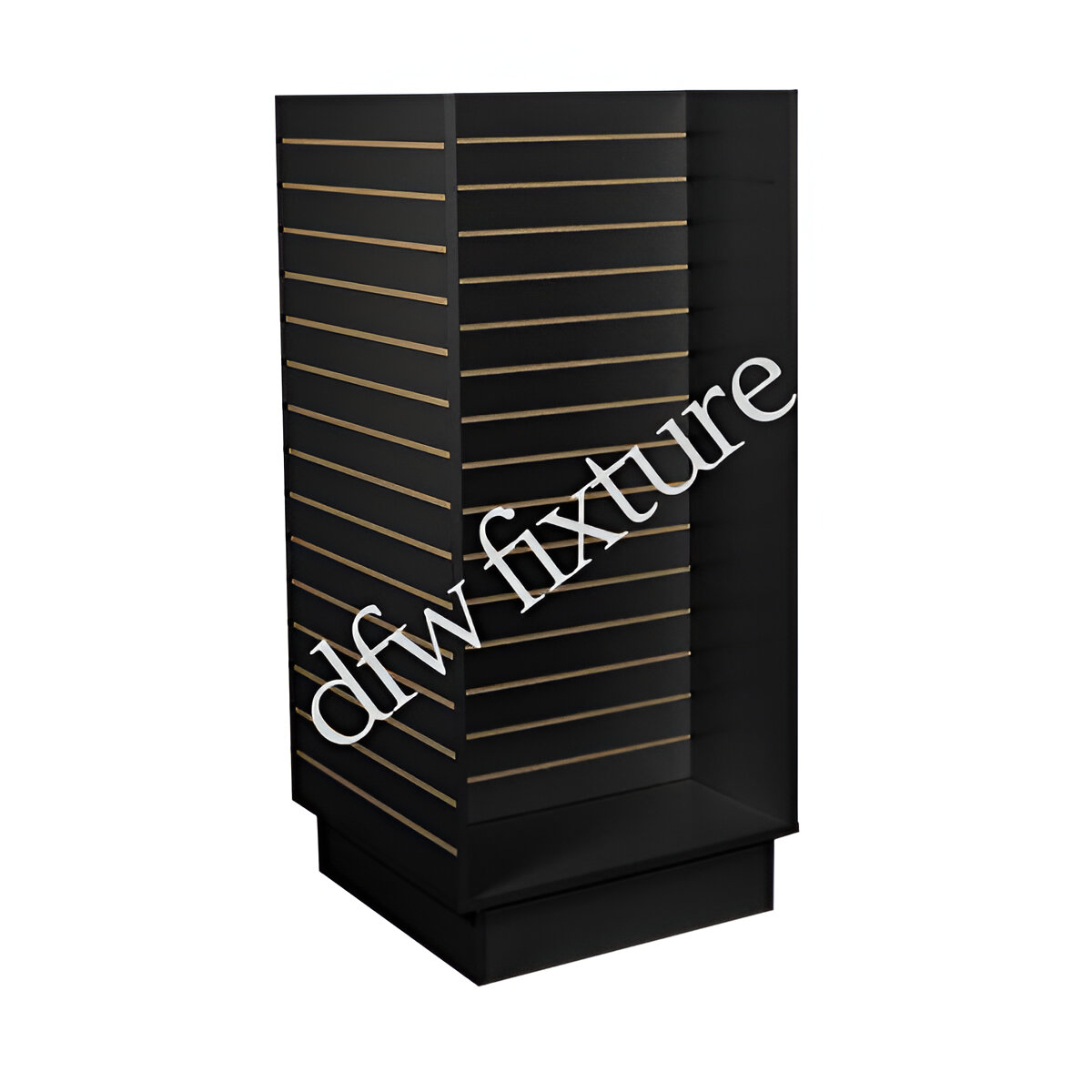 Slatwall 2ft H Unit - Black