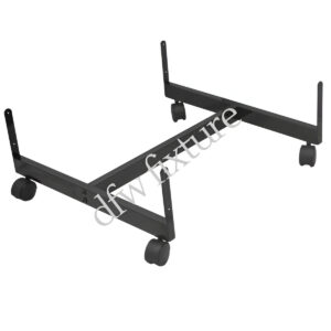 2ft Rolling H Base for Grid- Black