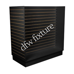 Slatwall 4ft H Unit - Black
