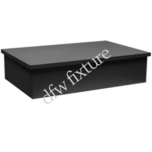 30" Rectangular Base-Black