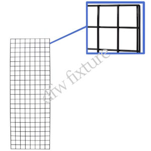 2ft x 6ft Grid Panel - Black
