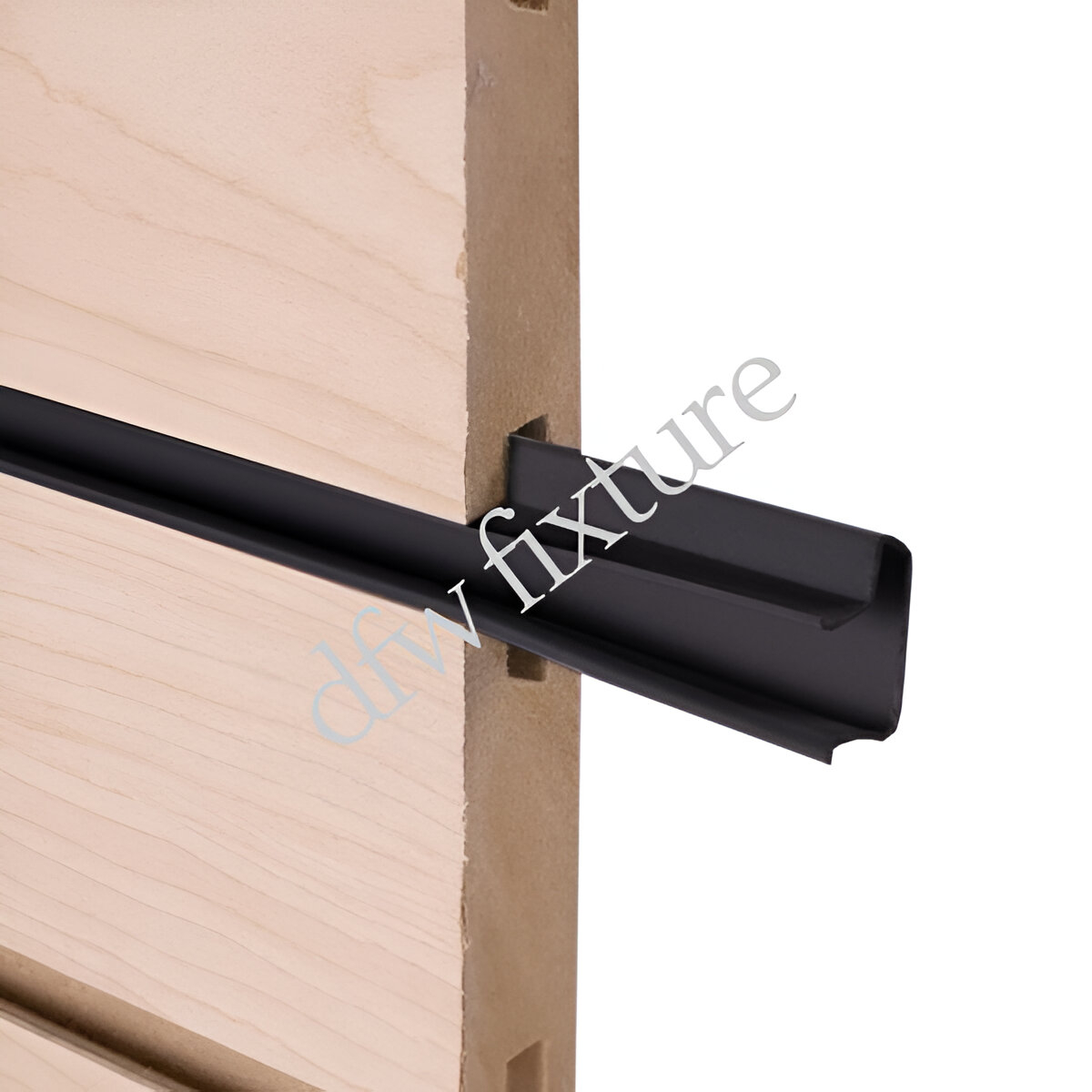 Slatwall Snap Inserts-Black