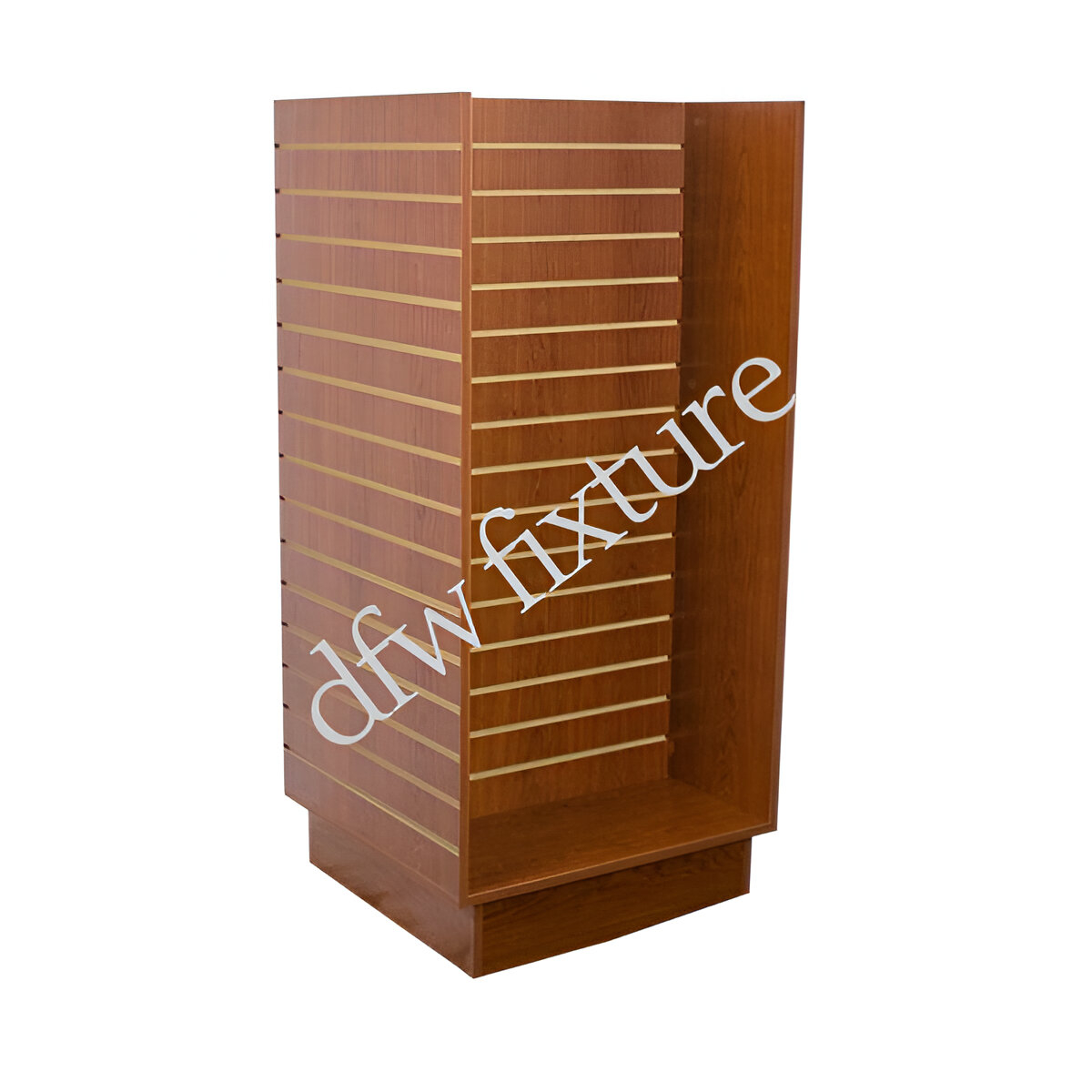 Slatwall 2ft H Unit - Cherry