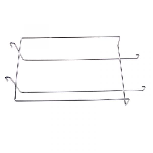 Grid Ball Cap Display - Chrome