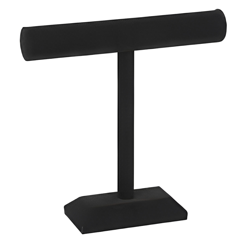 12" Single Tier T-Bar - Black Velvet