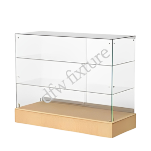 Frameless Showcase - 4ft - Maple