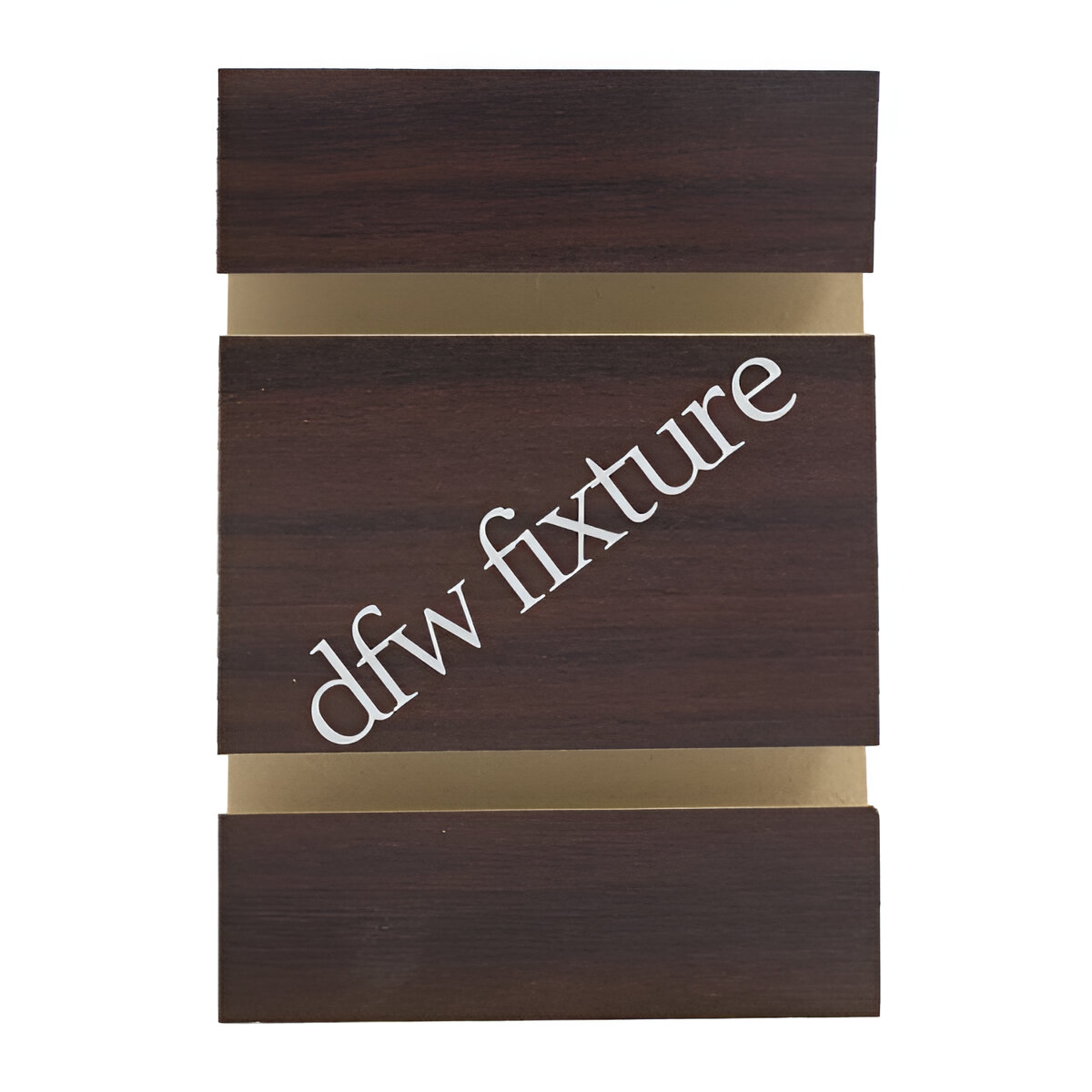 SLATWALL PANEL - MAHAGONY