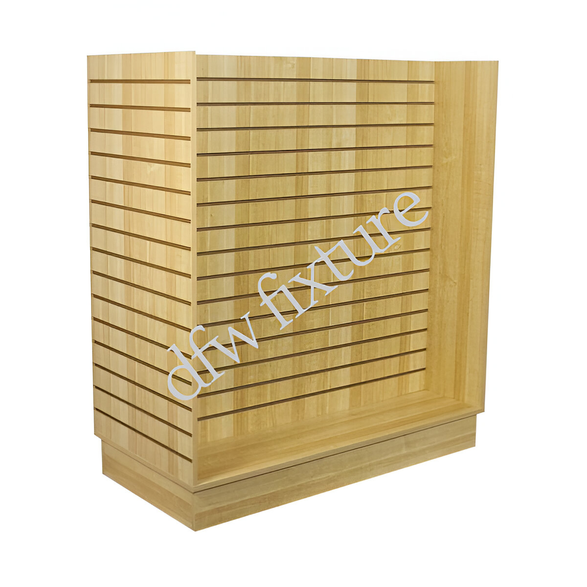Slatwall 4ft H Unit - Maple