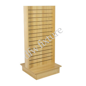 Slatwall Streamline Display - Maple