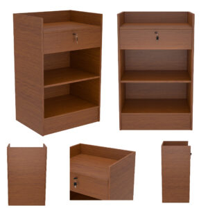 Cash Register Stand - Cherry