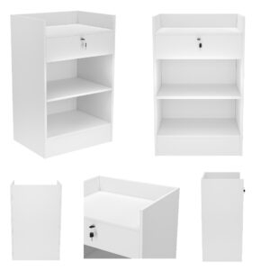 Cash Register Stand - White