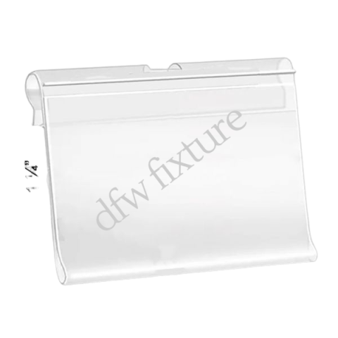 Plastic Snap-on Clip for Scanner Hooks - Chrome