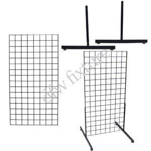 Grid T Leg display- 4ft- Black