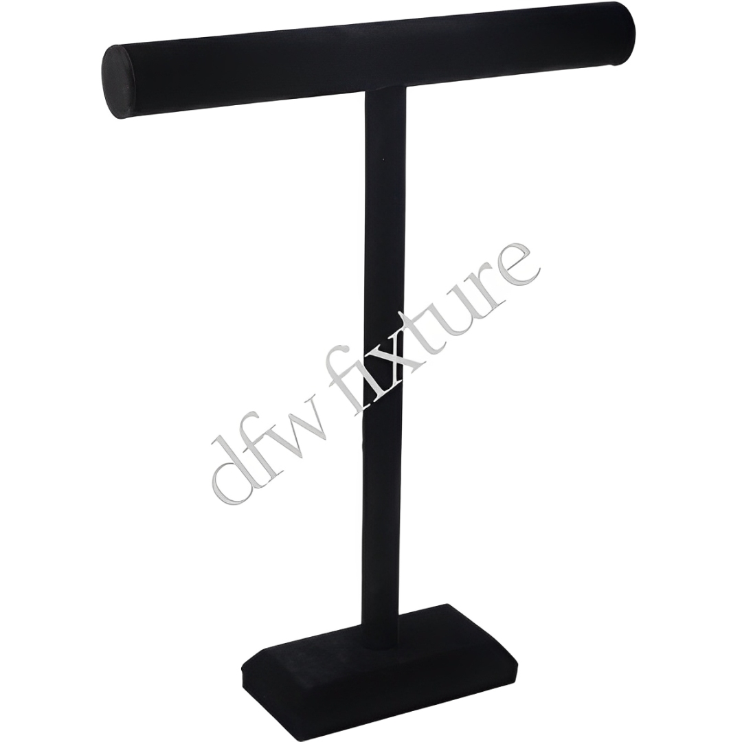 18" Single Tier T-Bar - Black Velvet       Ask a question | Write a review