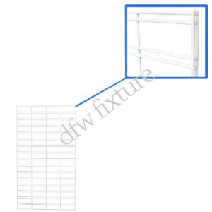 2ft x 4ft Slatgrid Panel - White