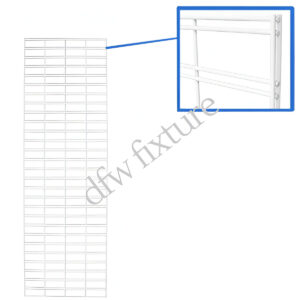 2ft x 7ft Slatgrid Panel - White