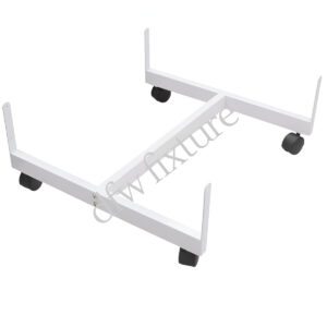2ft Rolling H Base for Grid- White
