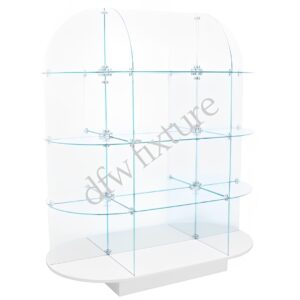 Glass Gondola - White