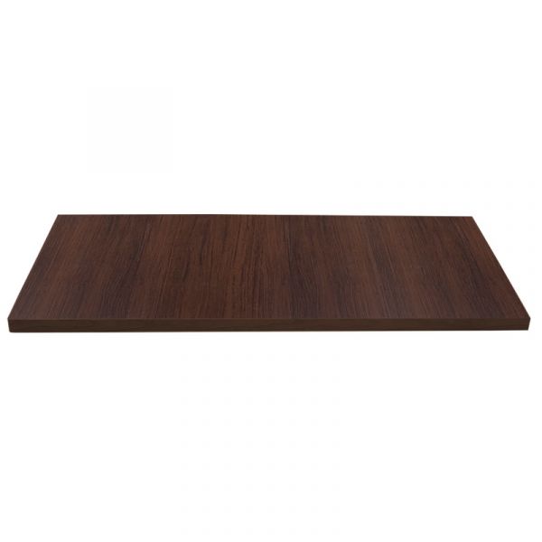 10" x 48" Wood Melamine Shelf- Walnut