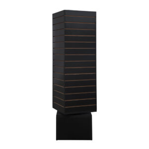 Slatwall Cubic Tower'12 – Black
