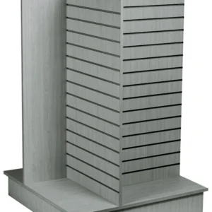 Slatwall Island Merchandisers-Gray