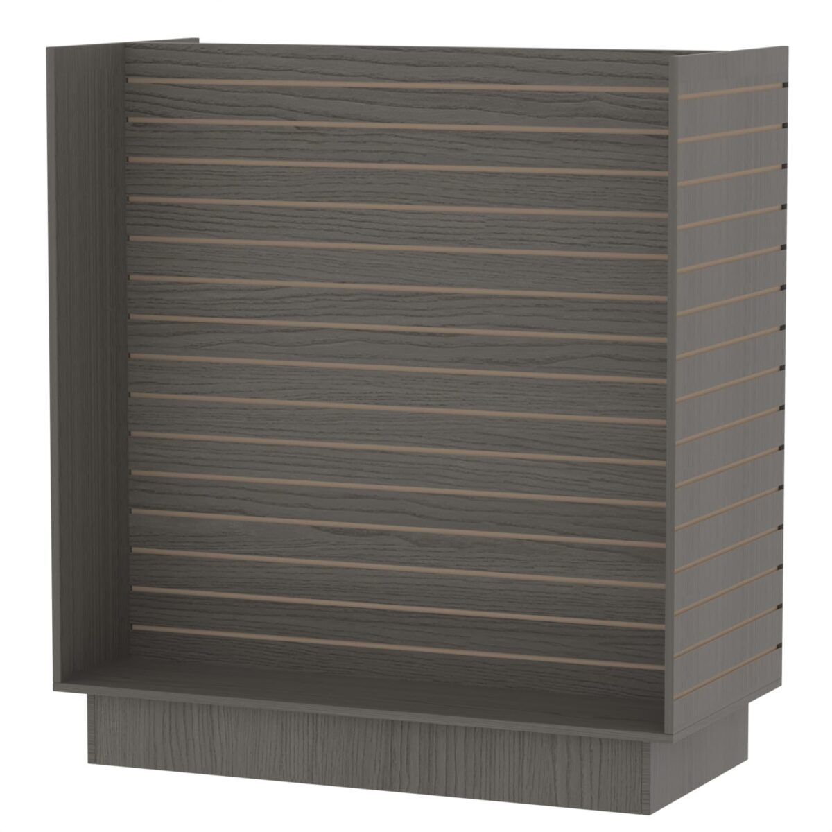 Slatwall 4ft H Unit - Gray