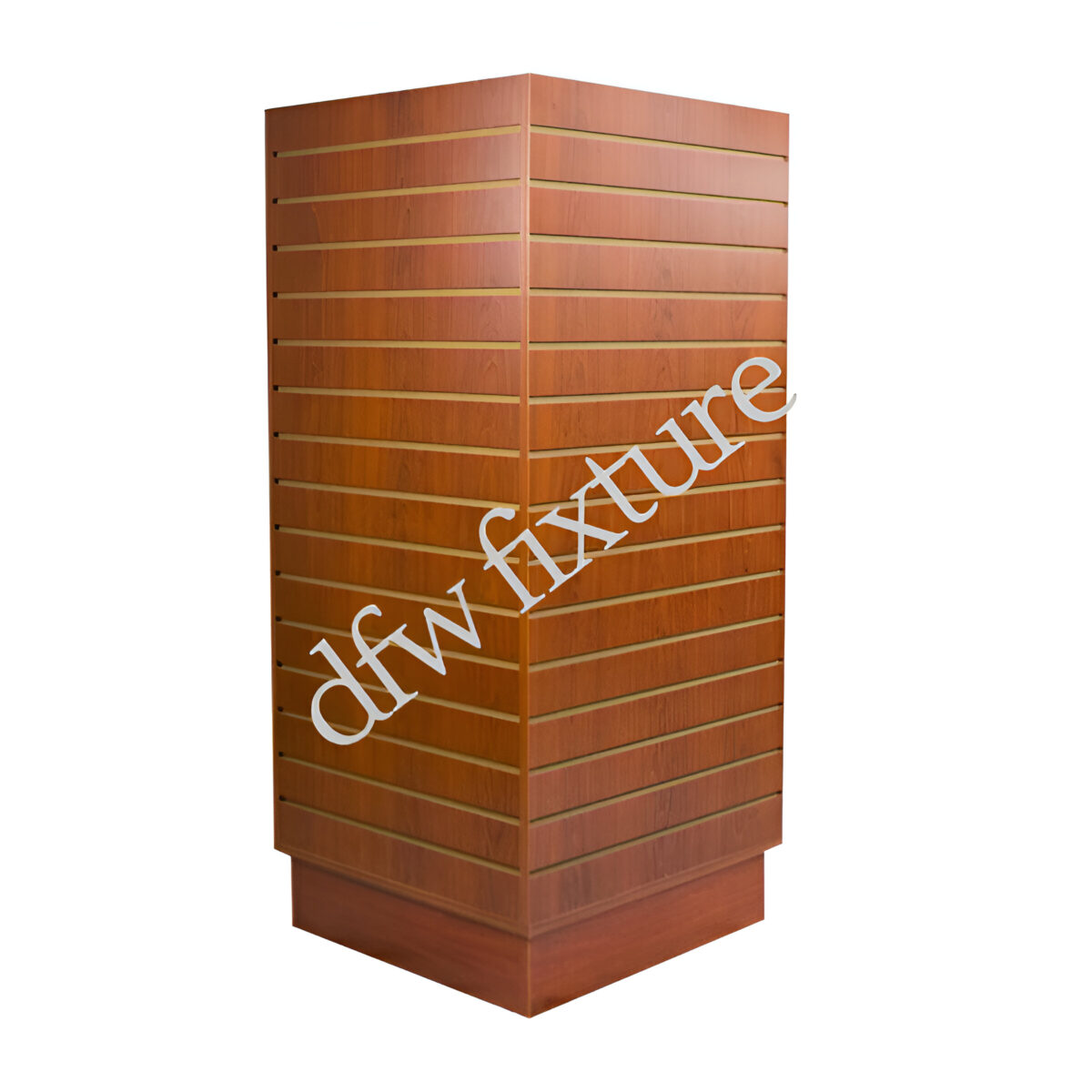 Slatwall Cubic Tower '16– Cherry