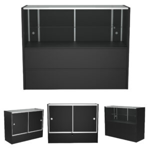 Half Vision Showcase 4' - Black