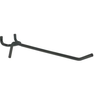 4 Inch Peg Board Hook – Black