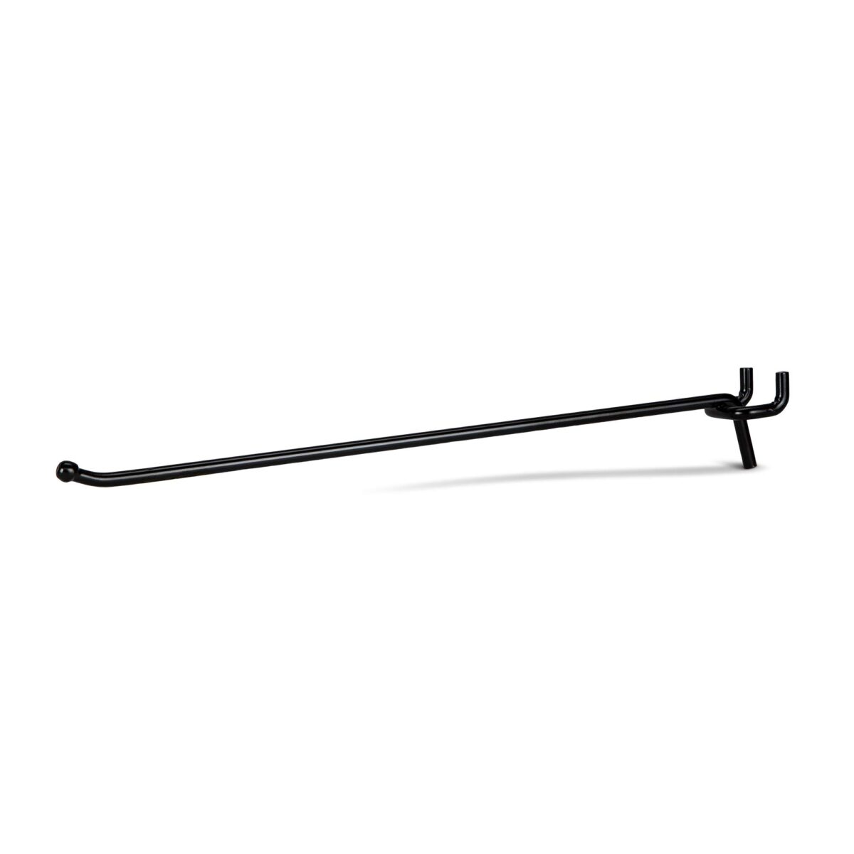 12 Inch Peg Board Hook – Black
