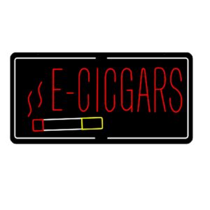 E-cigars Sign-35X17