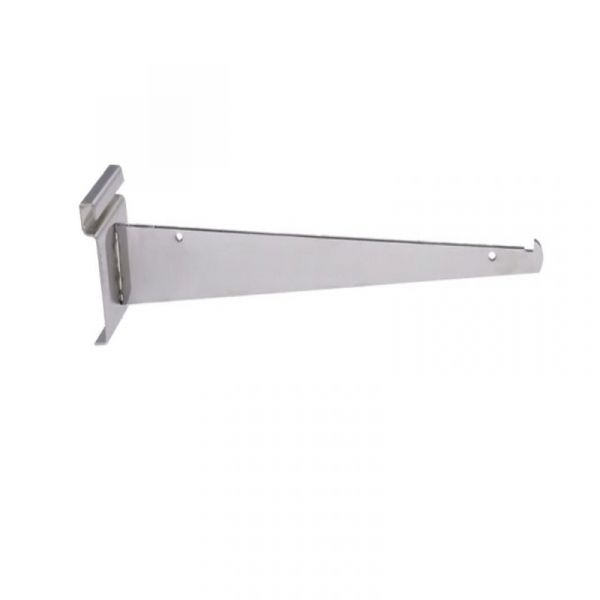 Grid 10" Shelf Bracket - Chrome