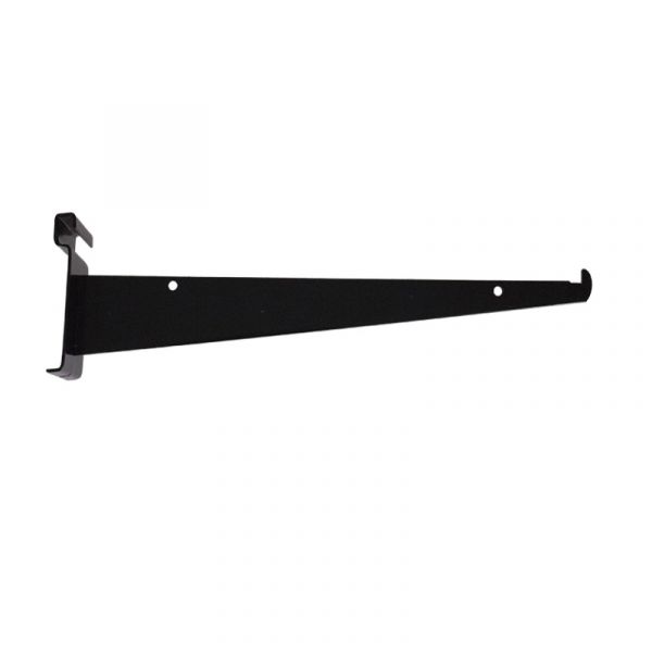 Grid 12" Shelf Bracket -Black