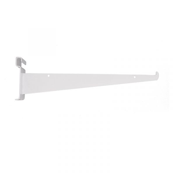 Grid 12" Shelf Bracket -White