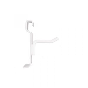 Grid 2" Hook - White