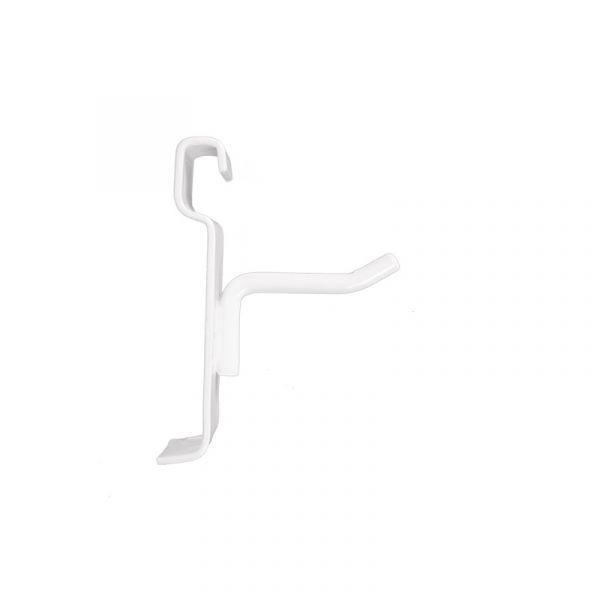 Grid 2" Hook - White