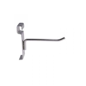 Grid 4" Hook - Chrome