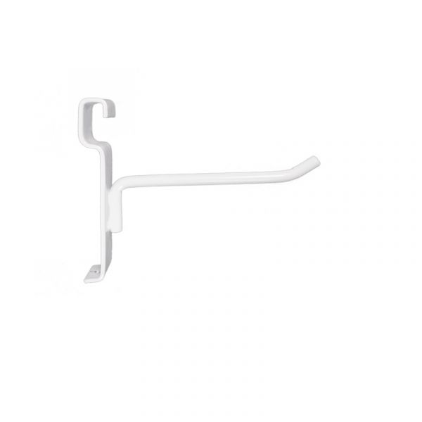 Grid 4" Hook - White