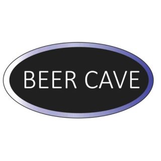 Beer Cave Oval LED Sign