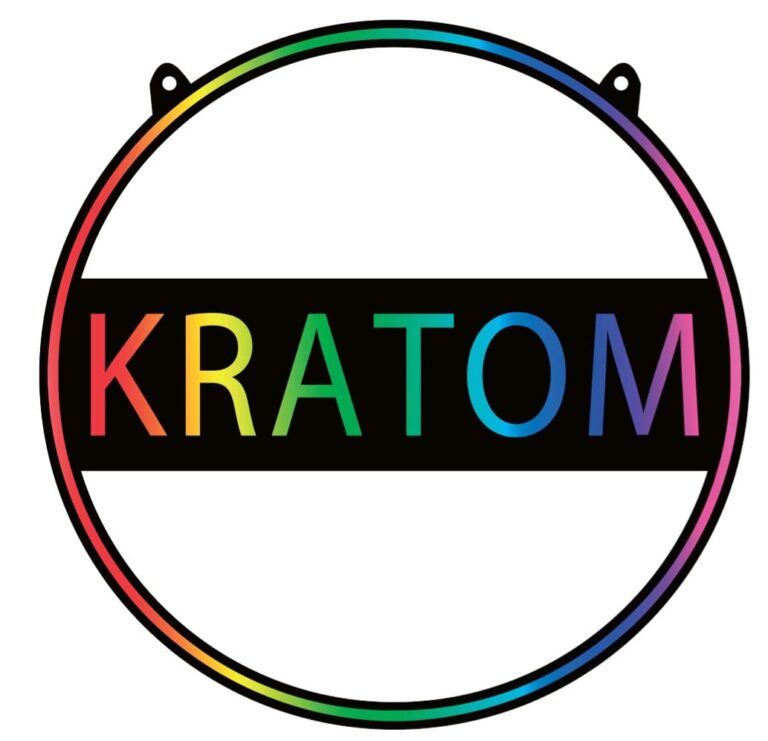 Kratom Circular Neon Sign