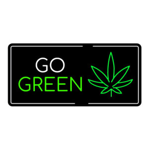 GO GREEN-35X17